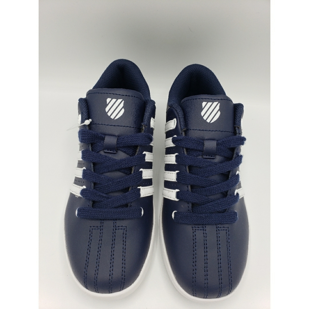 K-Swiss Court Pro White Blue Shoes - Picture 2 of 9